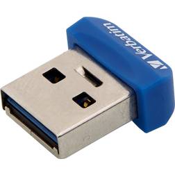 Verbatim Store 'n' Stay NANO 32GB USB 3.0 Blå > I externt lager, forväntat leveransdatum hos dig 11-04-2024